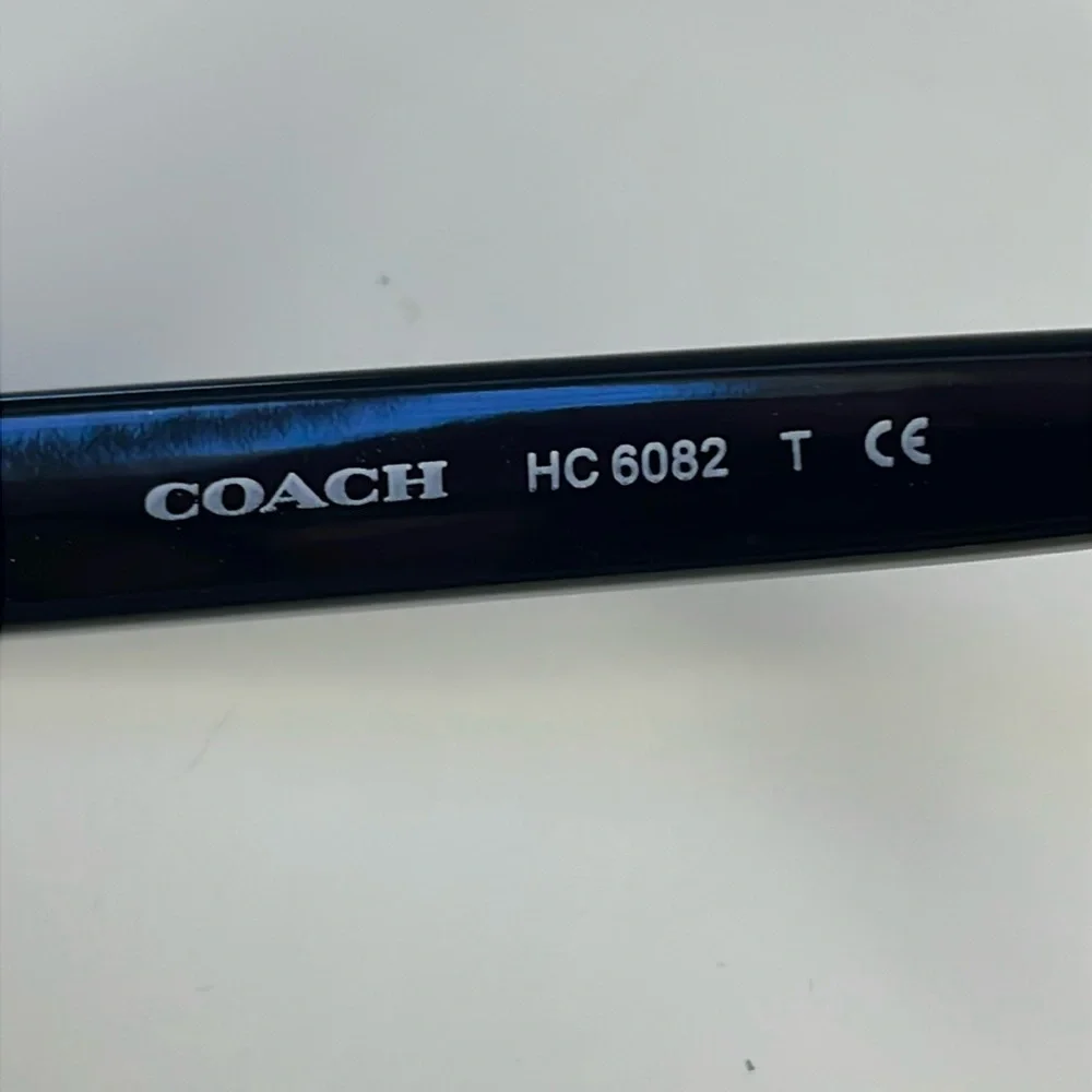 Coach women’s eyeglasses and case.‎ Frames only. Coach logo on temples. Black.